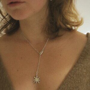 Madeline Harris Studio Sirius Pendant Necklace, Sterling Silver